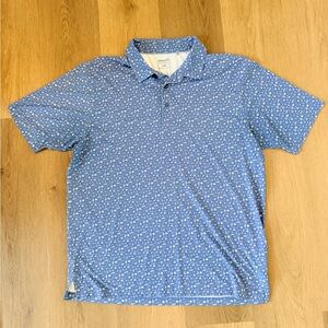 AHead Men's Blue Dad Polo Shirt